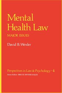Produktbild: Mental Health Law