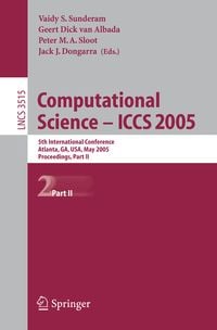 Produktbild: Computational Science -- ICCS 2005