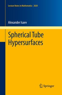 Produktbild: Spherical Tube Hypersurfaces