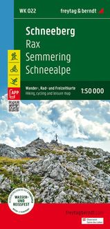 Bild vom Artikel Schneeberg - Rax, Wander-, Rad- und Freizeitkarte 1:50.000, freytag & berndt, WK 022 vom Autor 