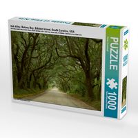 Produktbild: CALVENDO Puzzle Oak Alley, Botany Bay, Ediston Island, South Carolina, USA | 1000 Teile Lege-Gr&ouml;&szlig;e 64x48cm Foto-Puzzle f&uuml;r gl&uuml;ckliche Stunden