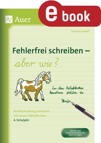 Produktbild: Fehlerfrei schreiben - aber wie Klasse 4
