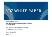 Produktbild: Der Zeitschriftenmarkt Deutschland in Zahlen (Ausgabe 2012)