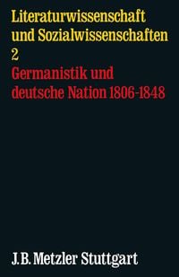 Produktbild: Germanistik und deutsche Nation 1806-1848