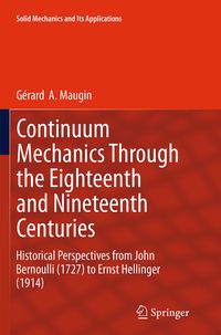 Produktbild: Continuum Mechanics Through the Eighteenth and Nineteenth Centuries