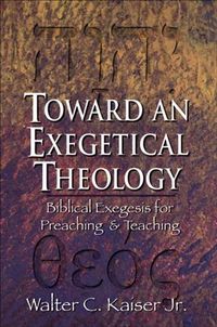 Produktbild: Toward an Exegetical Theology