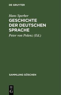 Produktbild: Geschichte der deutschen Sprache
