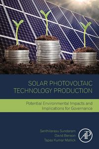 Produktbild: Sundaram, S: Solar Photovoltaic Technology Production