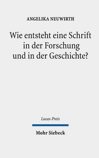 Produktbild: Wie entsteht eine Schrift in der Forschung und in der Geschichte?