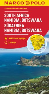 Bild vom Artikel MARCO POLO Kontinentalkarte Südafrika, Namibia, Botswana 1:2 Mio. vom Autor Marco Polo