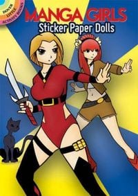 Produktbild: Paper Doll-Manga Girls Sticker
