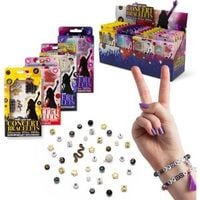 Produktbild: Display Concert Bracelets, DIY-Set, 24 St&uuml;ck/4-fach sortiert, Charms & Anh&auml;nger im Set