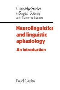 Produktbild: Neurolinguistics and Linguistic Aphasiology