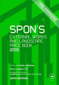 Produktbild: Davis Langdon: Spon's External Works and Landscape Price Boo