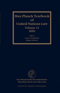 Produktbild: Max Planck Yearbook of United Nations Law, Volume 13 (2009)