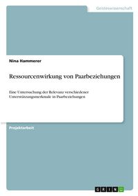 Produktbild: Ressourcenwirkung von Paarbeziehungen