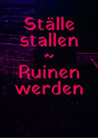 Produktbild: St&auml;lle stallen