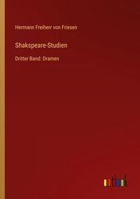 Produktbild: Shakspeare-Studien