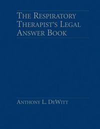 Produktbild: Respiratory Therapist's Legal Answer Book