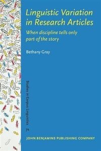 Produktbild: Linguistic Variation in Research Articles