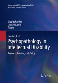 Produktbild: Handbook of Psychopathology in Intellectual Disability