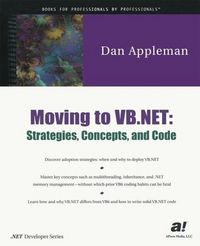 Produktbild: Moving to VB.NET: Strategies, Concepts, and Code
