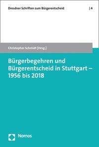 Produktbild: B&uuml;rgerbegehren und B&uuml;rgerentscheid in Stuttgart - 1956 bis 2018