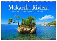 Produktbild: Makarska Riviera - Malerische Urlaubsorte in Dalmatien (Wandkalender 2027 DIN A2 quer), CALVENDO Monatskalender