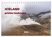 Produktbild: ICELAND pristine landscapes (Desk Calendar 2026 DIN A5 landscape), CALVENDO 12 Month DeskCalendar