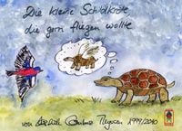 Produktbild: Die kleine Schildkr&ouml;te, die gern fliegen wollte