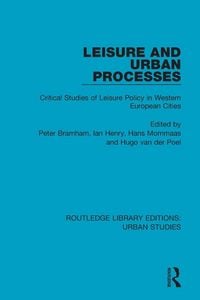Produktbild: Leisure and Urban Processes
