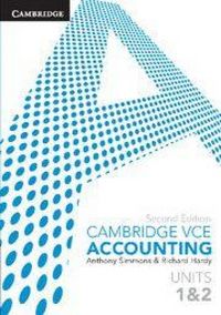 Produktbild: Cambridge VCE Accounting Units 1 and 2
