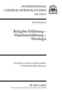 Produktbild: Religioese Erfahrung &ndash; Glaubenserfahrung &ndash; Theologie