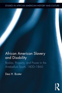 Produktbild: African American Slavery and Disability