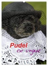 Produktbild: Pudel en vogue (Wandkalender 2026 DIN A2 hoch), CALVENDO Monatskalender
