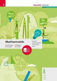 Produktbild: Mathematik II HLW/HLM/HLK - Erkl&auml;rungen, Aufgaben, L&ouml;sungen, Formeln