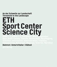 Produktbild: ETH Sport Center Science City