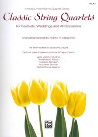 Produktbild: Classic String Quartets for Festivals, Weddings, and All Occ