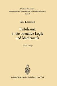 Produktbild: Einf&uuml;hrung in die operative Logik und Mathematik