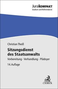 Produktbild: Sitzungsdienst des Staatsanwalts