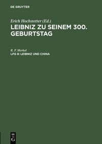 Produktbild: Leibniz und China