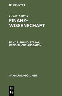 Produktbild: Grundlegung. &Ouml;ffentliche Ausgaben