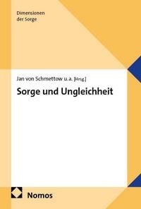 Produktbild: Sorge und Ungleichheit