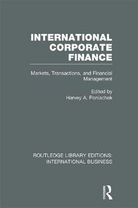 Produktbild: International Corporate Finance (RLE International Business)
