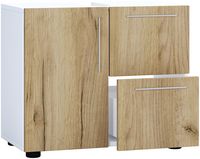 Produktbild: Holz Badm&ouml;bel Badunterschrank Flandu Schublade