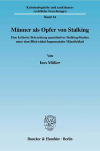 Produktbild: M&auml;nner als Opfer von Stalking.