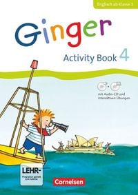 Produktbild: Ginger - Lehr- und Lernmaterial f&uuml;r den fr&uuml;h beginnenden Englischunterricht - Allgemeine Ausgabe - Neubearbeitung - 4. Schuljahr