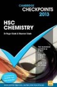 Produktbild: Cambridge Checkpoints Hsc Chemistry 2013