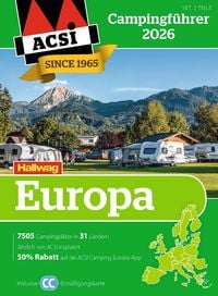 Produktbild: ACSI Campingf&uuml;hrer Europa 2026
