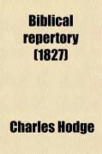 Produktbild: Biblical Repertory (Volume 3)